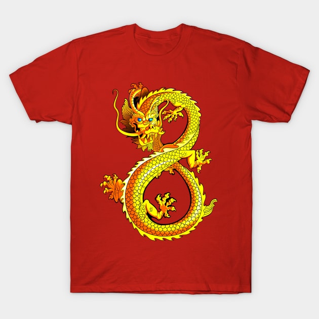 the Dragon T-Shirt by Karlov Print